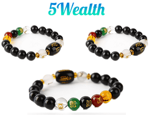 5Wealth™ Feng Shui Obsidian Bracelet